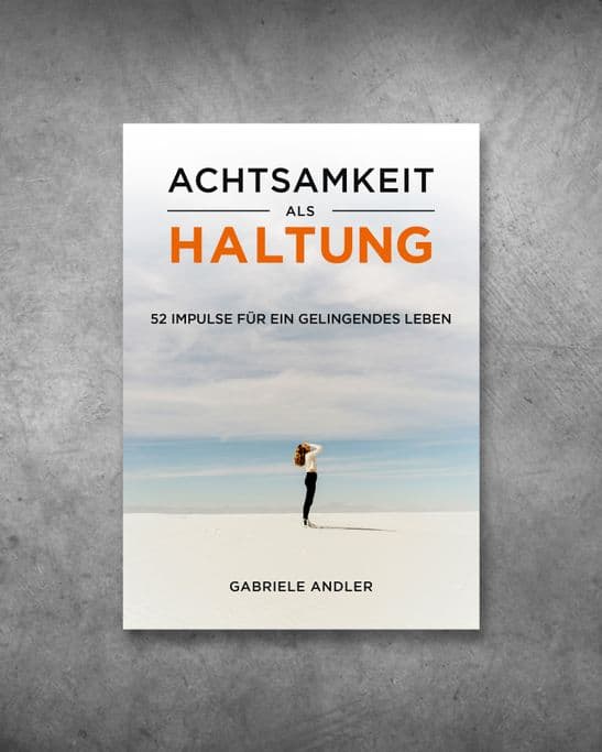 Cover des Buches 'Achtsamkeit als Haltung'